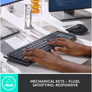 Logitech 920-010547 MX Mechanical Wireless Keyboard, Multicolored