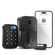 Yale Assure Lock 2 Touch Smart Wi-Fi Biometric Deadbolt, Black Suede Powder Coat, YRD430-F-WF1-BSP