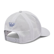 Columbia PFG Elite 3D Stretch Snap Back Baseball Cap, Cool Grey, One Size, 207851
