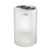 Clorox Turbo+ True HEPA Air Purifier, 3-Stage Filtration, Auto Mode, White, 1000 Sq Ft Coverage, 5 Speeds, Activated Carbon Filter, 11071