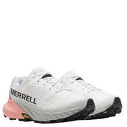 Merrell J068374 Agility Peak 5 Trail Running Shoes for Ladies - White/Soft Coral - 11M