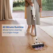 Tineco VA170200US GO Cordless Stick Vacuum, 40 min Run Time - Powder Blue (GO203)