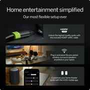 VIZIO 4.1 Soundbar System with Dolby Atmos, Wireless Surround Speakers, Compact Subwoofer, QuickFit Compatible, 30-Inch, SV410XW-0905