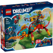LEGO DREAMZzz Mateo's Fire Chameleon 2-in-1 Building Toy with 443 Pieces, Minifigures, Modular Boosters, Ages 7+, 71492