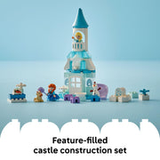 LEGO DUPLO Disney Anna and Elsas Frozen Castle Party Building Set, 54 Pieces, Multicolor, 10455