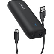 Anker 321 Power Bank 5000mAh 12W Dual-Port USB-C and USB-A Black A1112H11-1