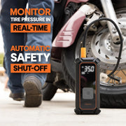 Ophanie TPP5V101WM OlarHike Portable Tire Inflator 160 Psi Digital Pressure Gauge Air Compressor