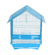 YML House Top Style Small Parakeet Bird Cage, Black, 11 in L x 9 in W x 16 in H, A1114MBLK