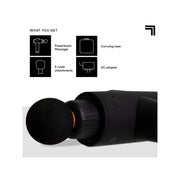 Sharper Image 1011666 Deep Tissue Massager - Black