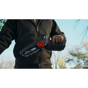 Hyper Tough 6-Inch 20V Brushless Cordless Pruner Saw with 2.0Ah Lithium-Ion Battery, Black