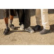 HEYDUDE Wally Stretch Sox Men's Loafers, Breathable Knit, Memory Foam Insole, Black, Size 8M, 41898-060