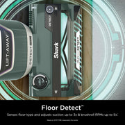 Shark LA802 Detect Pro Lift-Away ADV Bagless Upright Vacuum with DuoClean Detect, HEPA Filter
