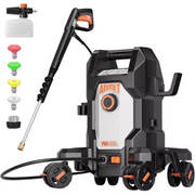 AIVOLT PWX-4200s Pressure Washer,Max 5000 PSI at 3.0 GPM Corded Cold Water Power Washer, 4 Nozzles, Soap Tank, Anti-Tipping, 36ft Cable, 25ft Hose(Upgraded)