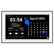 Jazeyeah C001 Large 15.6 Inch Digital Calendar, White