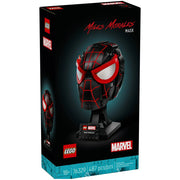 LEGO 76329 Marvel Miles Morales Mask Building Set - Spiderman Room Decor & Movie Collectible - Building Bl