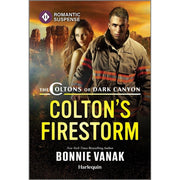 Harlequin Romantic Suspense Colton's Firestorm Romantic Suspense Novel Paperback, The Coltons of Dark Canyon Book 4