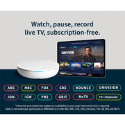 Tablo 4th Gen Over-The-Air DVR, 4-Tuner, 128GB Storage, Wi-Fi Streaming Player, White, TF1284B-01-CN