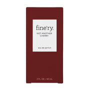 Fine'ry Eau de Parfum Not Another Cherry, Women's Fragrance, Rich Gourmand Scent with Wild Cherry, Turkish Rose, Almond Amaretto, 2 fl oz
