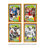 Panini America Score A Treat NFL Halloween Trading Card Bundle, 40 Mini Packs, 120 Cards, 202526 Season