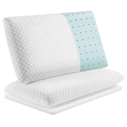 MARNUR 1011215 Adjustable Memory Foam Pillow 27.5 x 15.7 Inch with High-Support Removable Layer