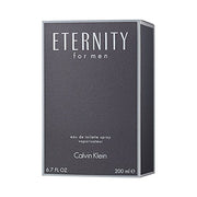 Calvin Klein Eternity Eau De Toilette Spray for Men, Timeless Fragrance with Lemon, Juniper Berry, Sandalwood, 200ml