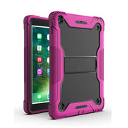 Casetego Rugged Protective Case for iPad 9th 8th 7th Generation 10.2 Inch, Military-Grade Shockproof, Built-In Kickstand, Purple