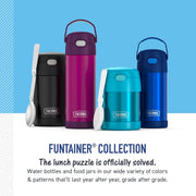 THERMOS 410mL Stainless Steel Licensed FUNtainer Bottle, Pokemon, 14 oz