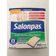 Salonpas Patches pain relieving patch 140 patch - Pack of 1Pack, 140 Patches