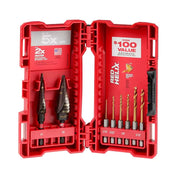 Milwaukee 48-89-9252 SHOCKWAVE Impact-Duty Titanium Step Bit Set (8-Piece)