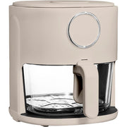 Cook With Color Air Fryer with Glass Basket, 5.5Qt, 1400W Digital Touch, 8 Presets, Adjustable Temp 175F400F, Slate Blue, YWGAF55 B/G