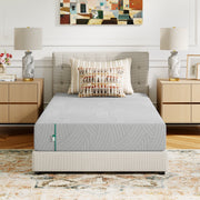Novilla Atease Full Size Medium Gel Memory Foam Mattress, 8 Inch, Reversible Firmness, Removable Washable Cover