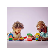 Lego DUPLO My First Big Feelings and Emotions Interactive Building Toy, 23 Pieces, Multicolor, Ages 1 and Up, 10415