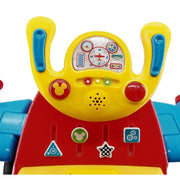 Kiddieland 55376 Disney Lights and Sounds Activity Ride-On Mickey Mouse Plane
