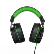 Onn. Xbox Wired Video Game Headset, Black and Green