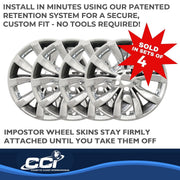 Coast To Coast 10 Spoke Chrome Plated 17