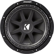 Kicker 43C104 10-Inch 300 Watts Max Power Single 4 Ohm Car Subwoofer