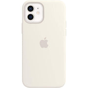Apple MHL53ZM/A Silicone Case with MagSafe for iPhone 12 | 12 Pro, White