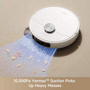 Dreame L10s Ultra Gen 2 Robot Vacuum and Mop with MopExtend RoboSwing Technology, 10,000Pa Vormax Suction, Fully Automatic Base Station, Pet Friendly Mode, 32 Water Level Settings
