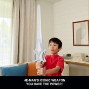 Mattel Masters of the Universe Powers of Grayskull Power Sword Role Play Toy with Lights, Sounds & Vibration, 27 Inch JKJ17