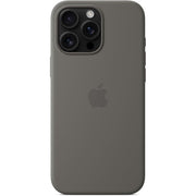 Apple 397434 iPhone 16 Pro Max Silicone Case with MagSafe and Camera Control - Stone Grey