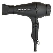 Turbo Power 3200MB Twin Turbo 3200 Plus Matte Black 324 Professional Ionic Hair Dryer, 1900W, Anti-Static Technology