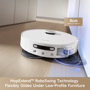 Dreame L10s Ultra Gen 2 Robot Vacuum and Mop with MopExtend RoboSwing Technology, 10,000Pa Vormax Suction, Fully Automatic Base Station, Pet Friendly Mode, 32 Water Level Settings