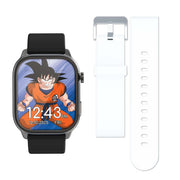 Accutime Watch Corp DBZ40001WM Dragon Ballz Smartwatch with Bluetooth Calling, 44MM, 3 Interchangeable Pieces, Black