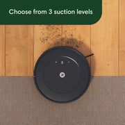 iRobot Q012020 Roomba Vac Essential Robot Vacuum Cleaner with 3-Stage Cleaning System, Black