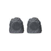 iLive Geo Waterproof Bluetooth Wireless Rock Speakers, Set of 2, ISBW422G, Gray