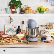 Drew Barrymore 19130 Beautiful 5.3QT Capacity Lightweight & Powerful Tilt-Head Stand Mixer, Cornflower Blue