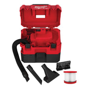 Milwaukee 0960-20 M12 FUEL 12-Volt 1.6 Gal. Lithium-Ion Cordless Wet/Dry Vacuum