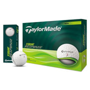TaylorMade Golf 2025 Tour Response Golf Balls, 3-Piece, 100% Cast Urethane Cover, White, Dozen, V9941801