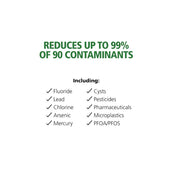 A. O. Smith RO Membrane Replacement Reverse Osmosis Under Sink Water Filter Gray 12-Month Life AOS-HERO-S2