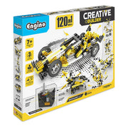 Engino Creative Builder 120-In-1 Multimodel Series Motorized STEM Construction Toy for Kids 7+